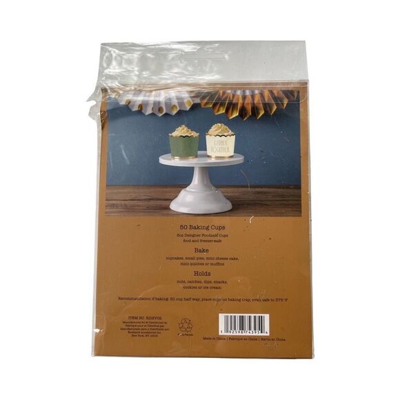 Rae Dunn 50 Count Fall Cupcake Liners Feeling Blessed Gathered Together NIB - Picture 4 of 6